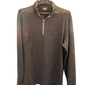 Ping Men's Charcoal Zip-Up Sensorwarm Golf Sweater